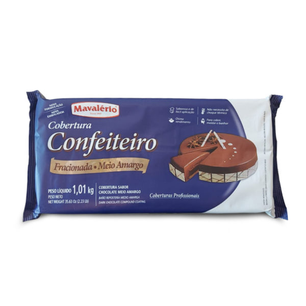COBERTURA CHOCOLATE S/AMARGO PRÁCTICA X 1 Kg.